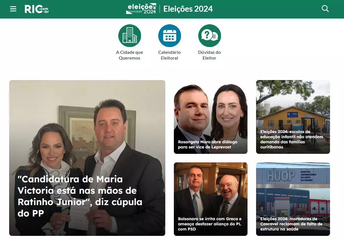 Grupo Ric inicia maior cobertura jornalística multiplataforma das eleições