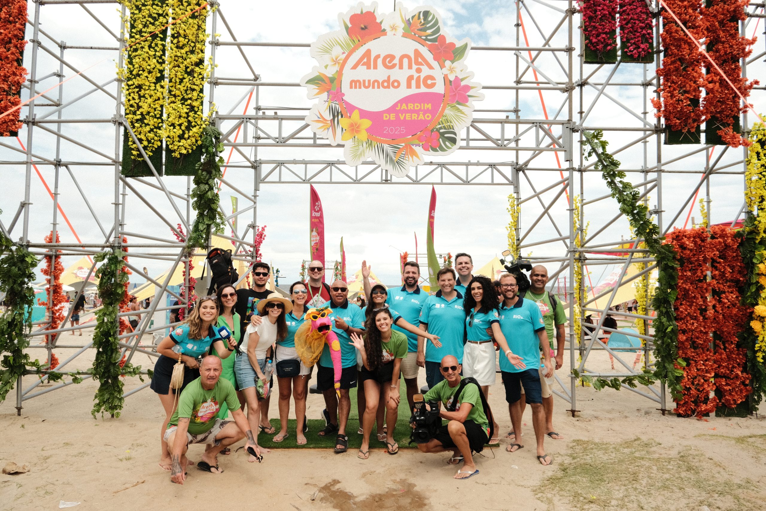 Arena Mundo Ric leva Jardim de Verão ao litoral do Paraná