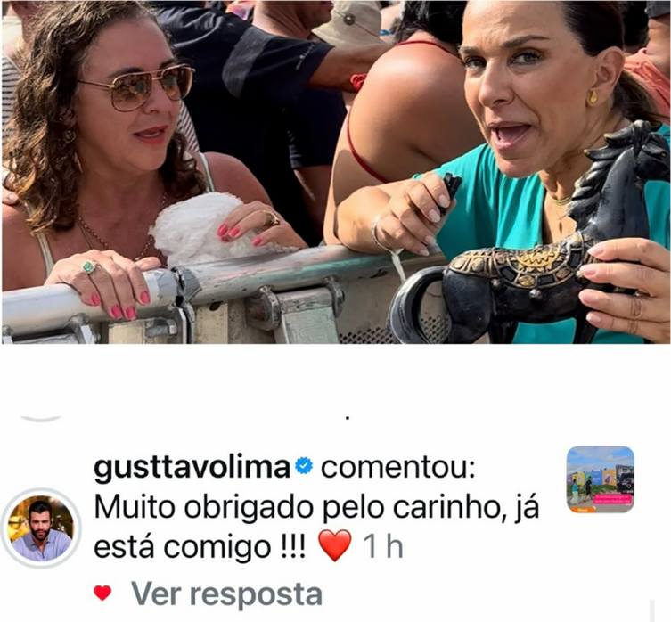 Cecília Comel viraliza correndo atrás de Gusttavo Lima no Verão Maior Paraná para entregar presente de fã