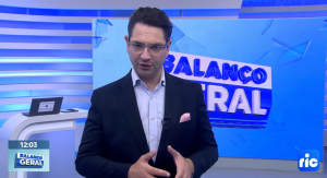 Grupo Ric apresenta pedido de desculpas de Guilherme Rivaroli sobre comentário no Balanço Geral Curitiba